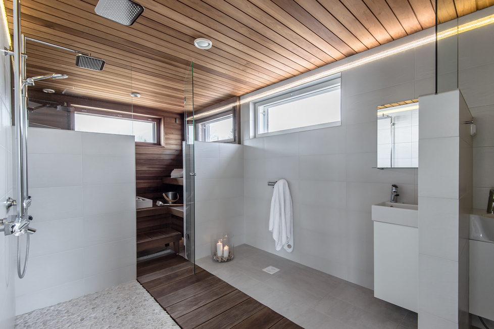 Tyylikäs kylpyhuone ja sauna Etuovi com Ideat & vinkit Tyylikäs kylpyhuone ja sauna Etuovi com Ideat & vinkit